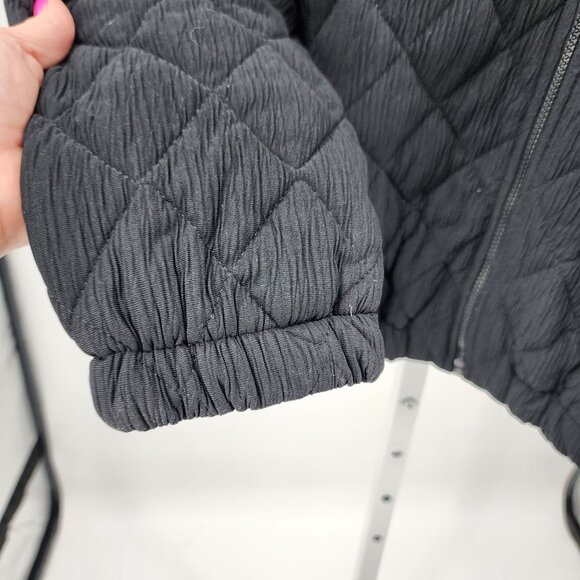 Susan Graver womens Small Collection Quilted Black Jacket New With Tags - Picture 2 of 9